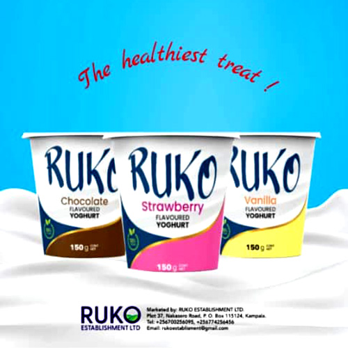 ruko strawberry flavoured yoghurt
